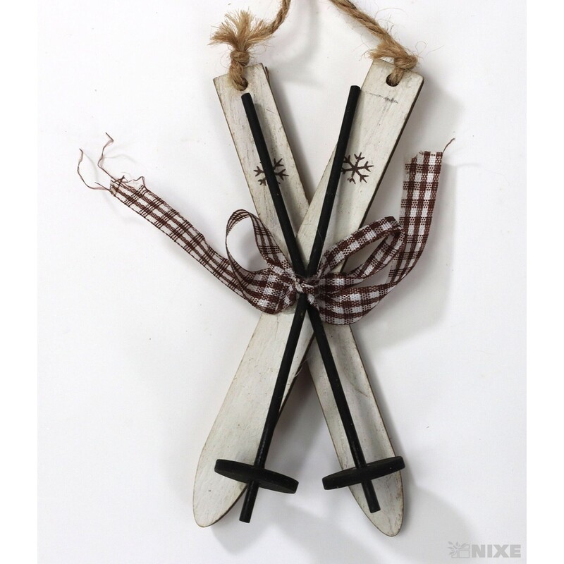 ZÁVĚS LYŽE 12cm*MIX BAREV