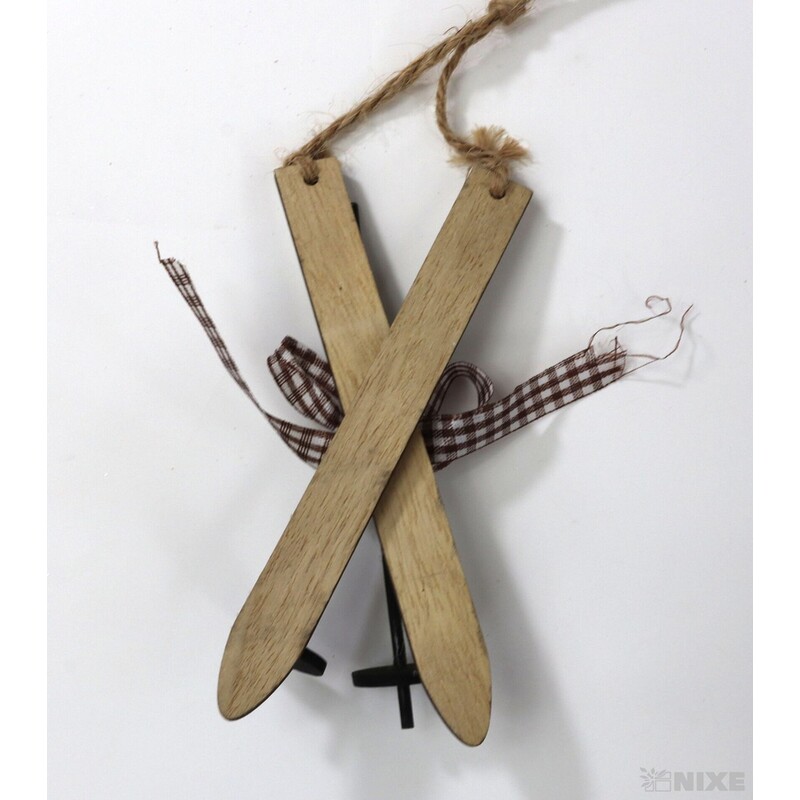 ZÁVĚS LYŽE 12cm*MIX BAREV