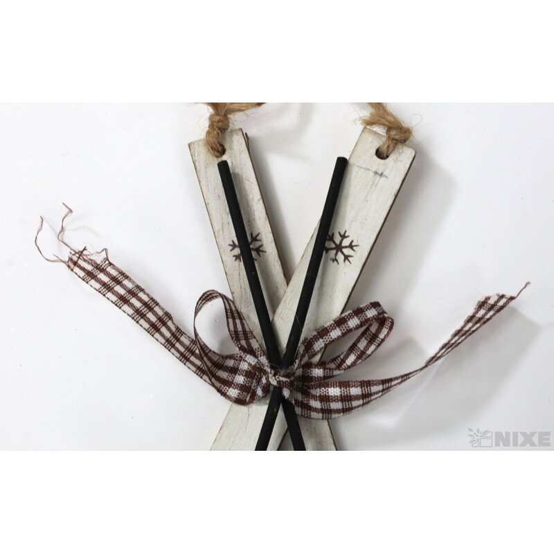 ZÁVĚS LYŽE 12cm*MIX BAREV