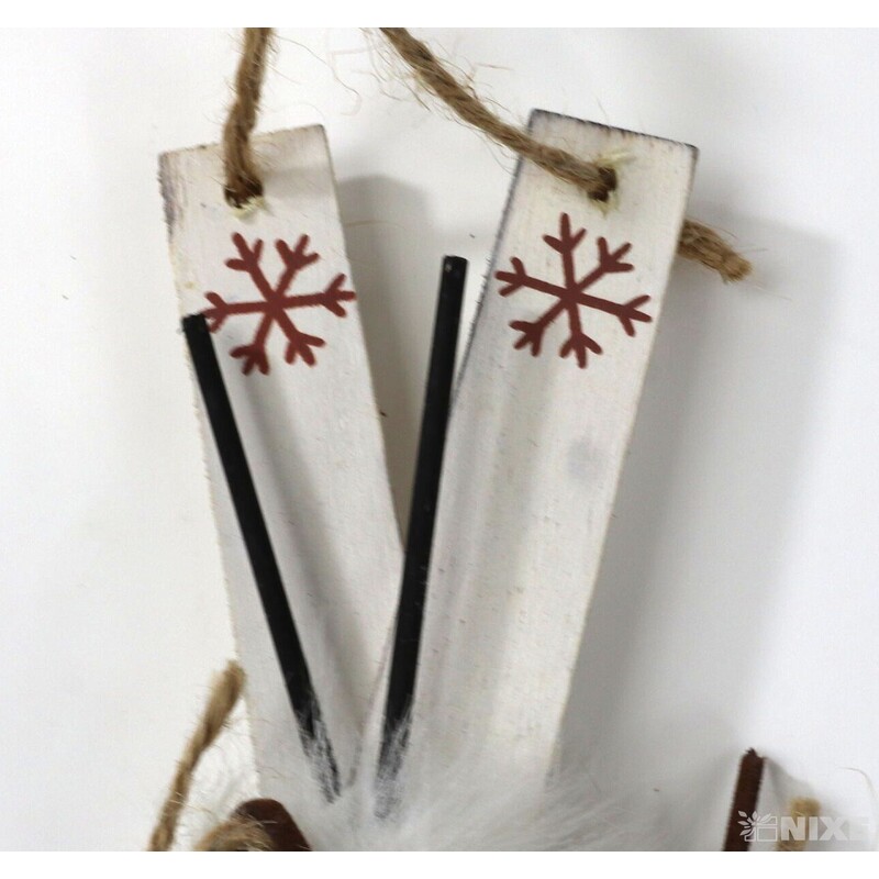 ZÁVĚS LYŽE 20cm*MIX BAREV