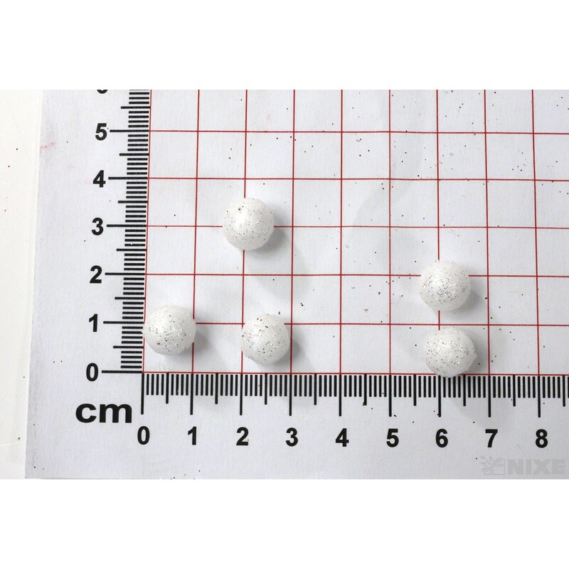 KULIČKY 1cm 210ks*BÍLÁ