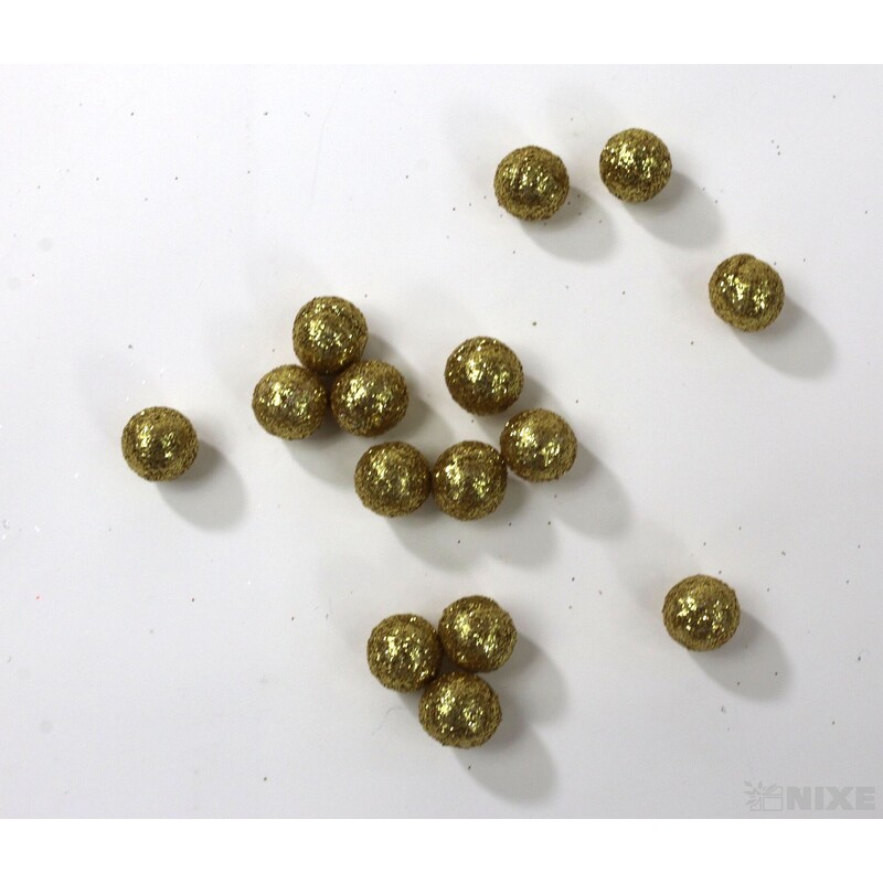 KULIČKY 1cm 210ks*ZLATÁ