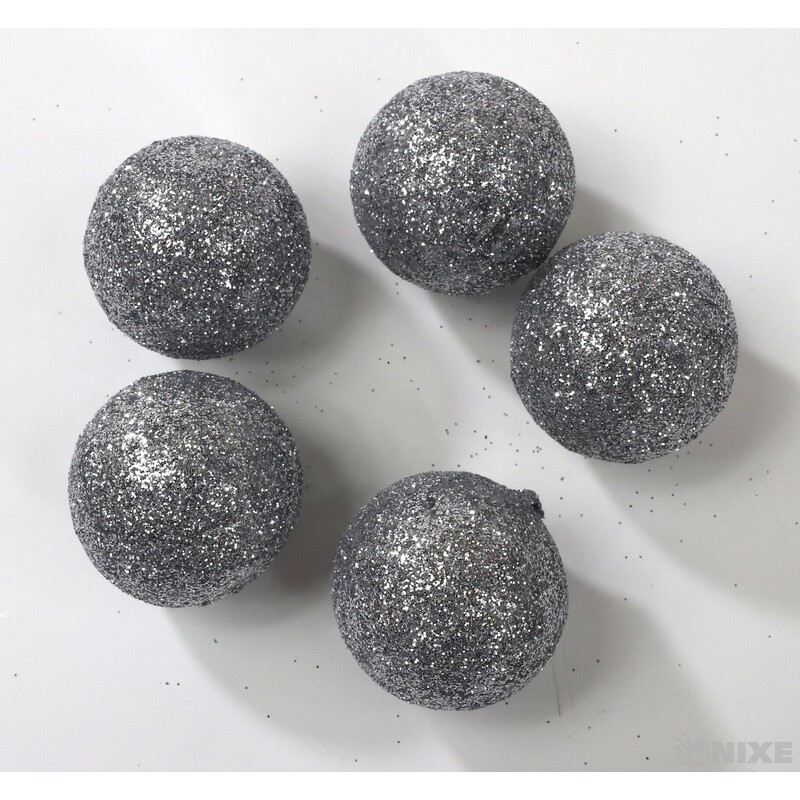 KULIČKY 3cm 50ks*STŘÍBRNÁ