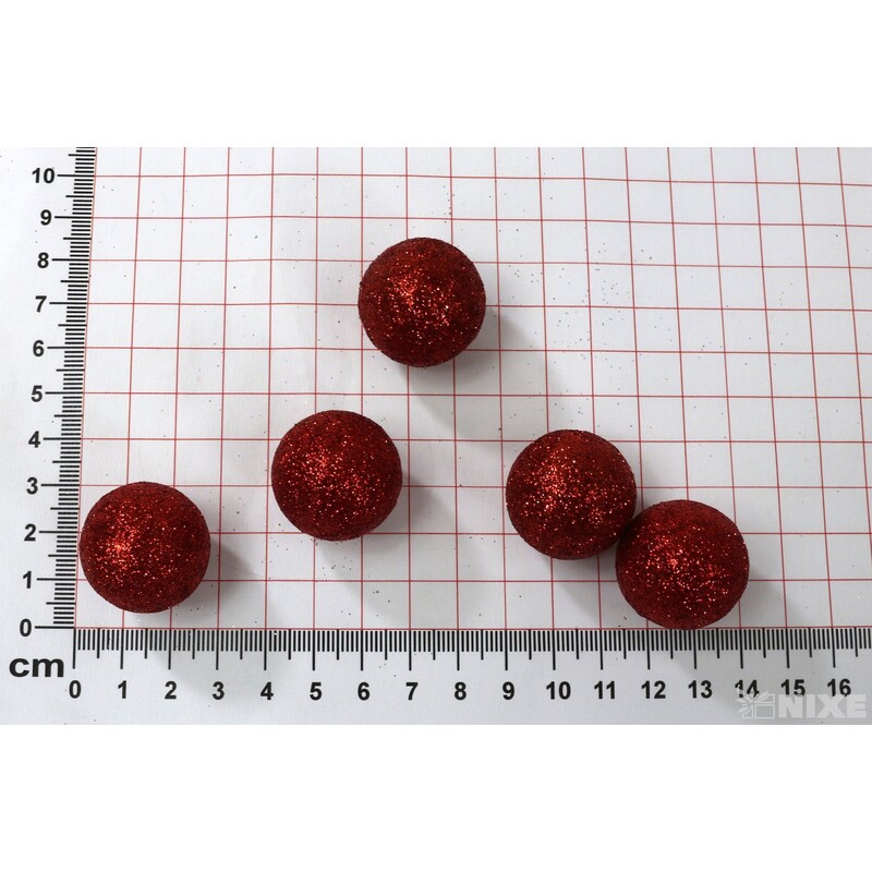 KULIČKY 3cm 50ks*ČERVENÁ