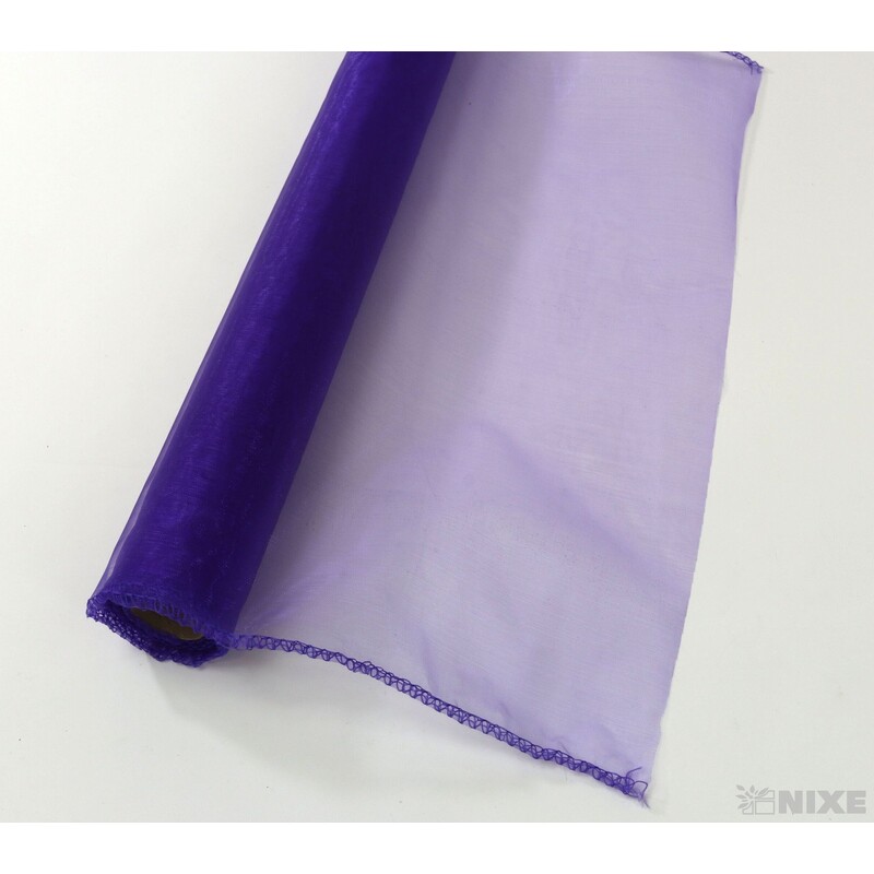 ORGANZA 38cmx9yd*FIALOVÁ 042