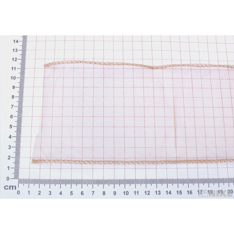 ORGANZA 10cmx10yd*SKOŘICOVÁ 021