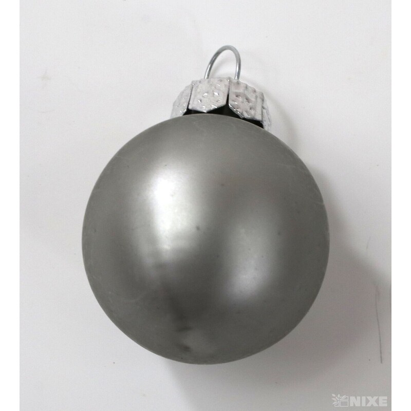 KOULE ZÁVĚS 2,5cm 24ks MIX*ŠEDÁ