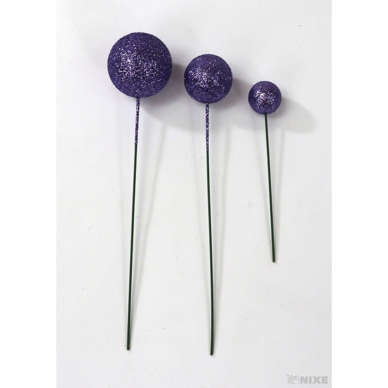 KOULE NA DR. 2-3x18cm 100ks*FIALOVÁ