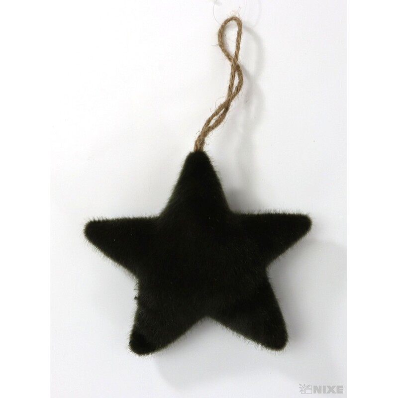 ZÁVĚS HVĚZDA 14cm*ZELENÁ