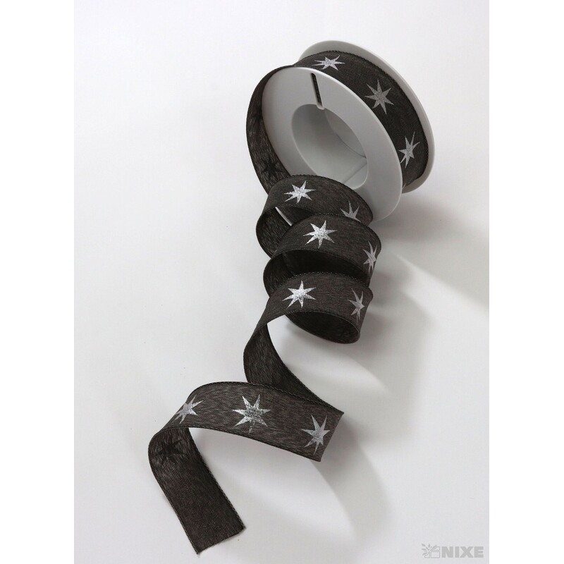 KARINE 9241 25mmx20m*HNĚDÁ+STŘÍBRNÁ