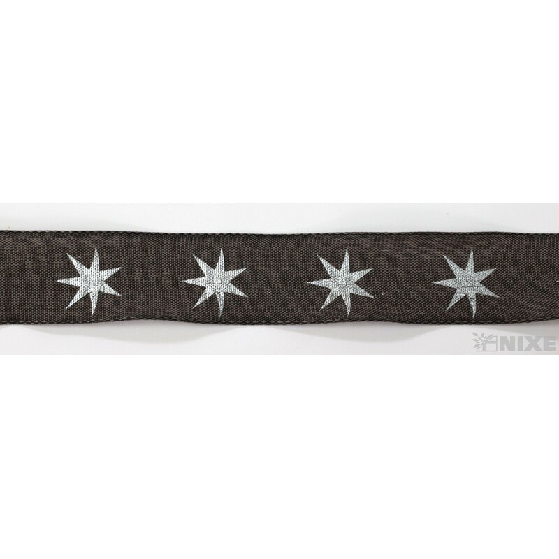 KARINE 9241 25mmx20m*HNĚDÁ+STŘÍBRNÁ