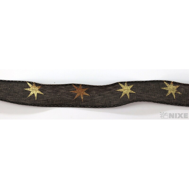 KARINE 9241 15mmx20m*HNĚDÁ+ZLATÁ