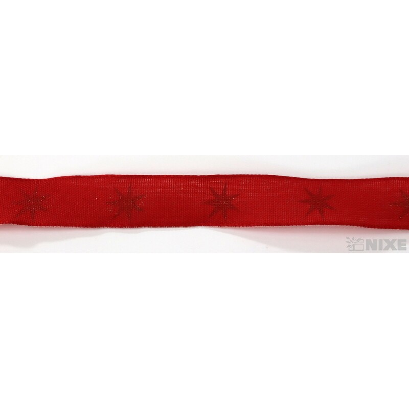 KARINE 9241 15mmx20m*ČERVENÁ+ZLATÁ