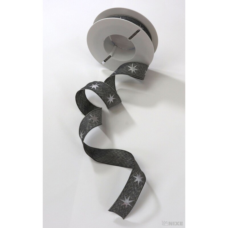 KARINE 9241 25mmx20m*ŠEDÁ+STŘÍBRNÁ