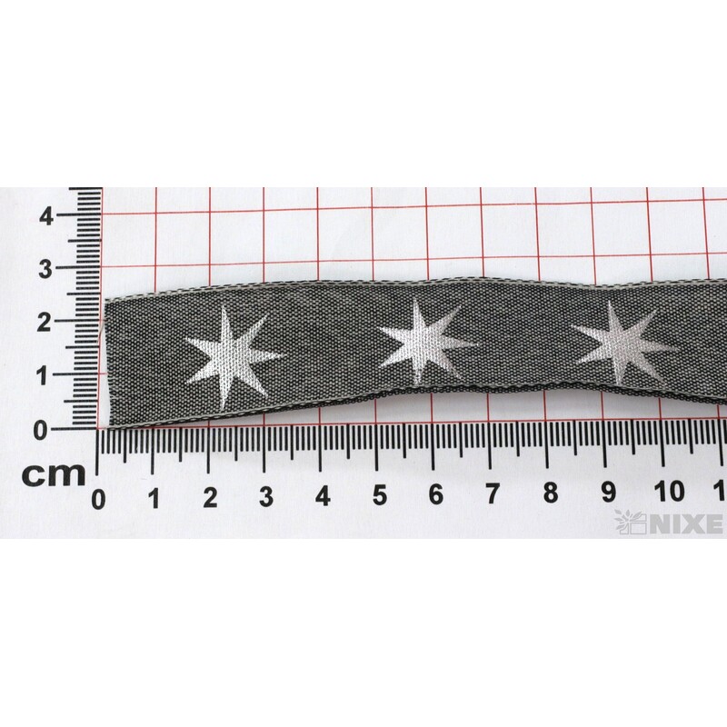 KARINE 9241 25mmx20m*ŠEDÁ+STŘÍBRNÁ