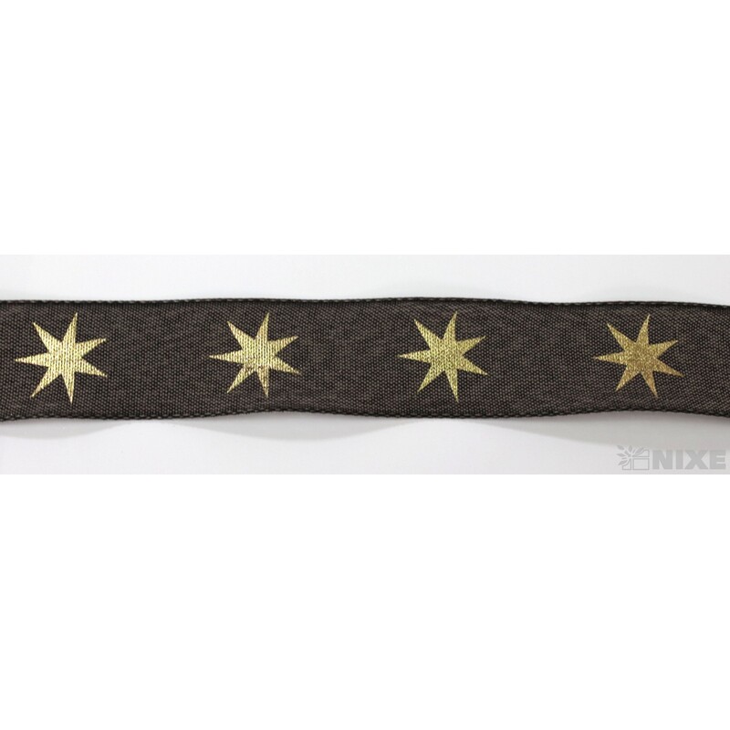 KARINE 9241 25mmx20m*HNĚDÁ+ZLATÁ