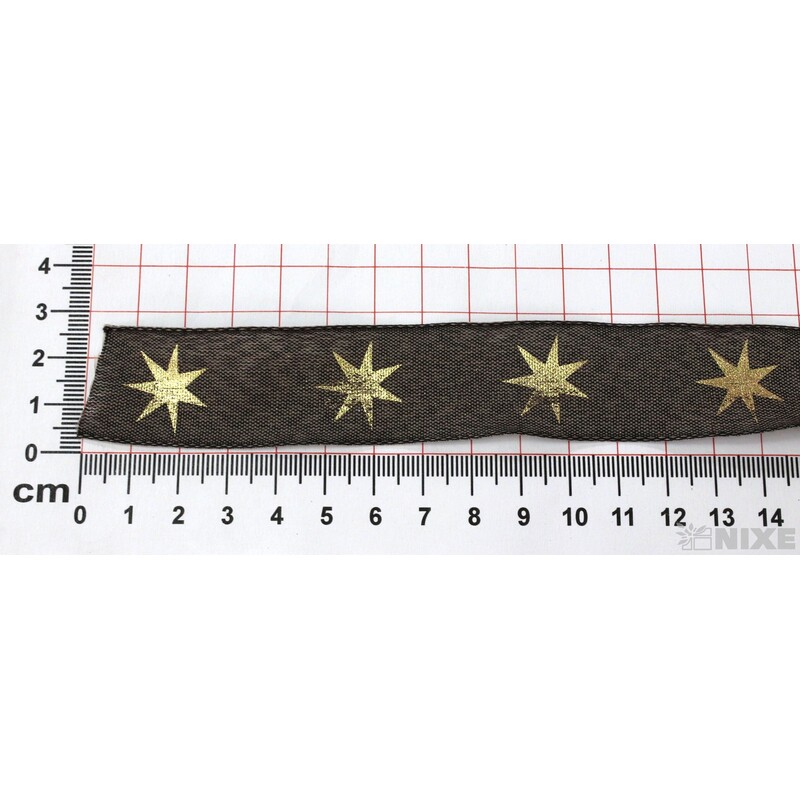 KARINE 9241 25mmx20m*HNĚDÁ+ZLATÁ