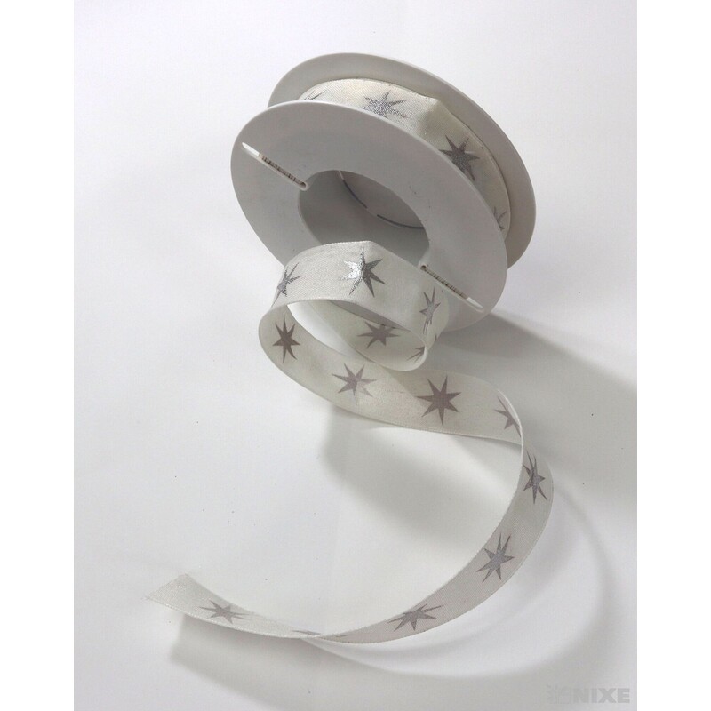 KARINE 9241 25mmx20m*KRÉMOVÁ+STŘÍBRNÁ