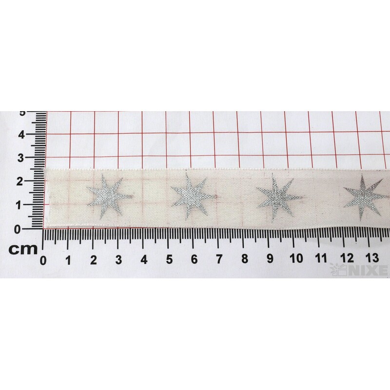 KARINE 9241 25mmx20m*KRÉMOVÁ+STŘÍBRNÁ