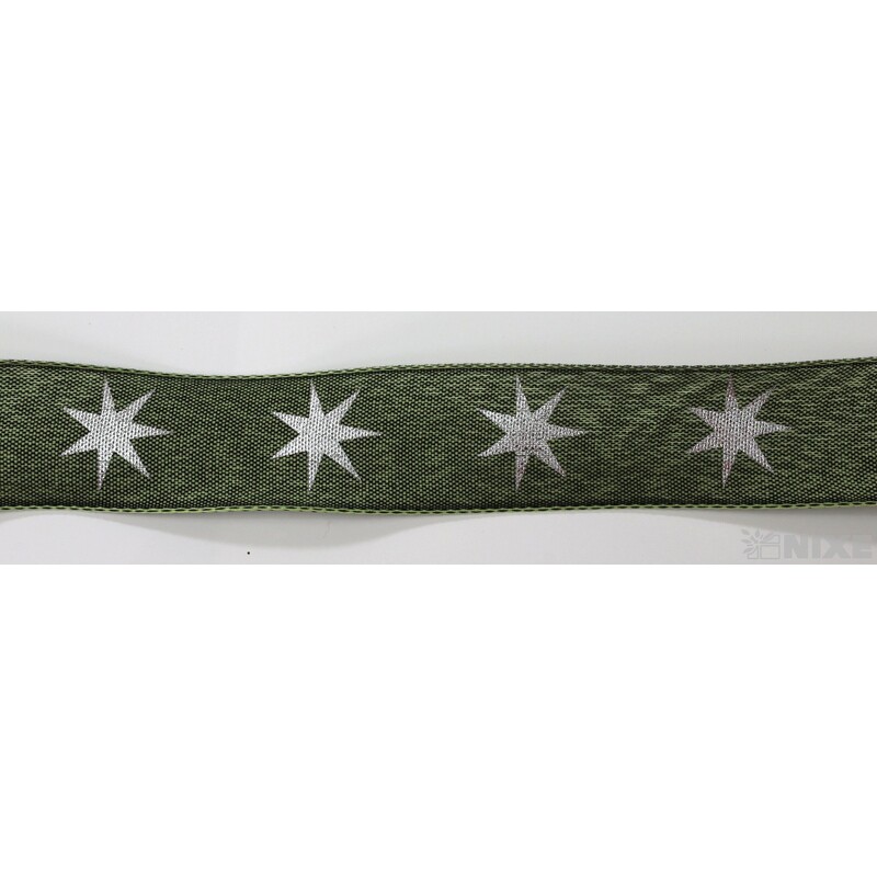 KARINE 9241 25mmx20m*ZELENÁ+STŘÍBRNÁ