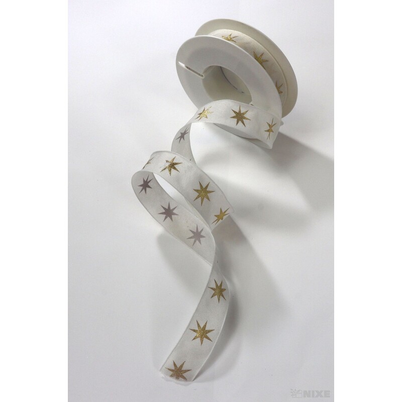 KARINE 9241 25mmx20m*KRÉMOVÁ+ZLATÁ