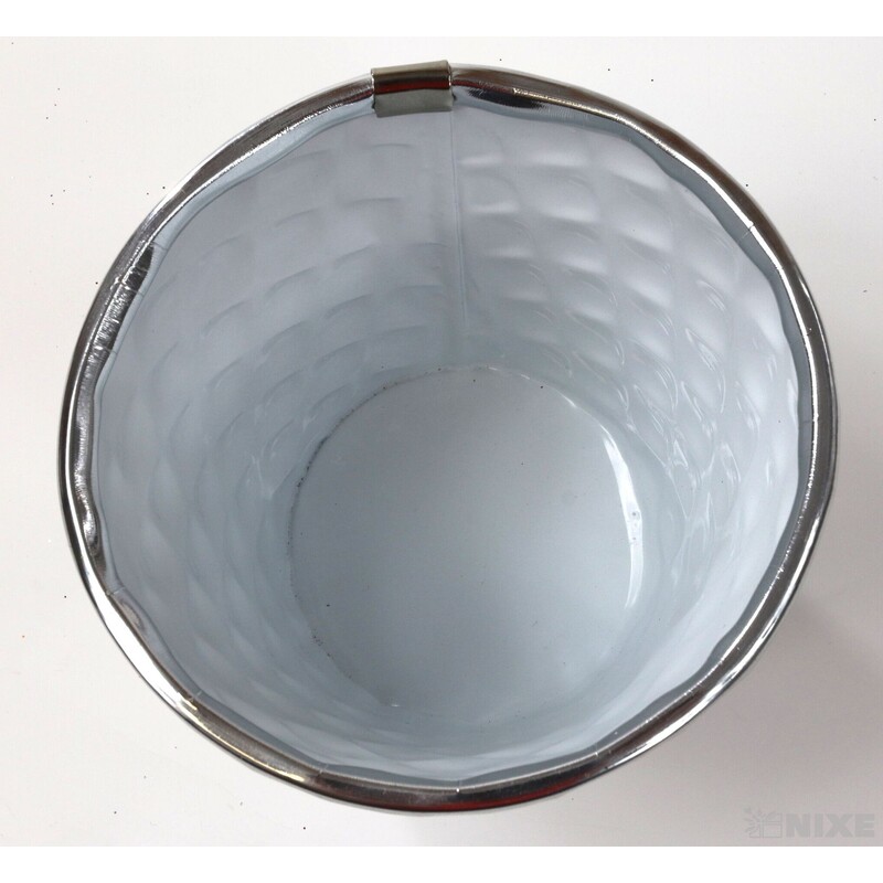 PLECHOVÝ OBAL 10x11cm*BÍLÁ