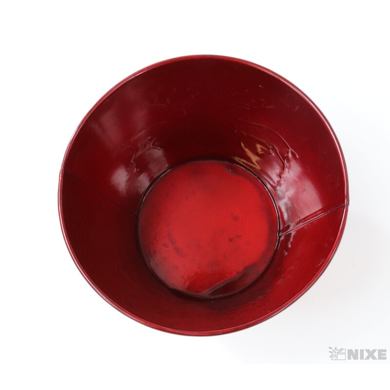 PLECHOVÝ OBAL 12x14cm*ČERVENÁ