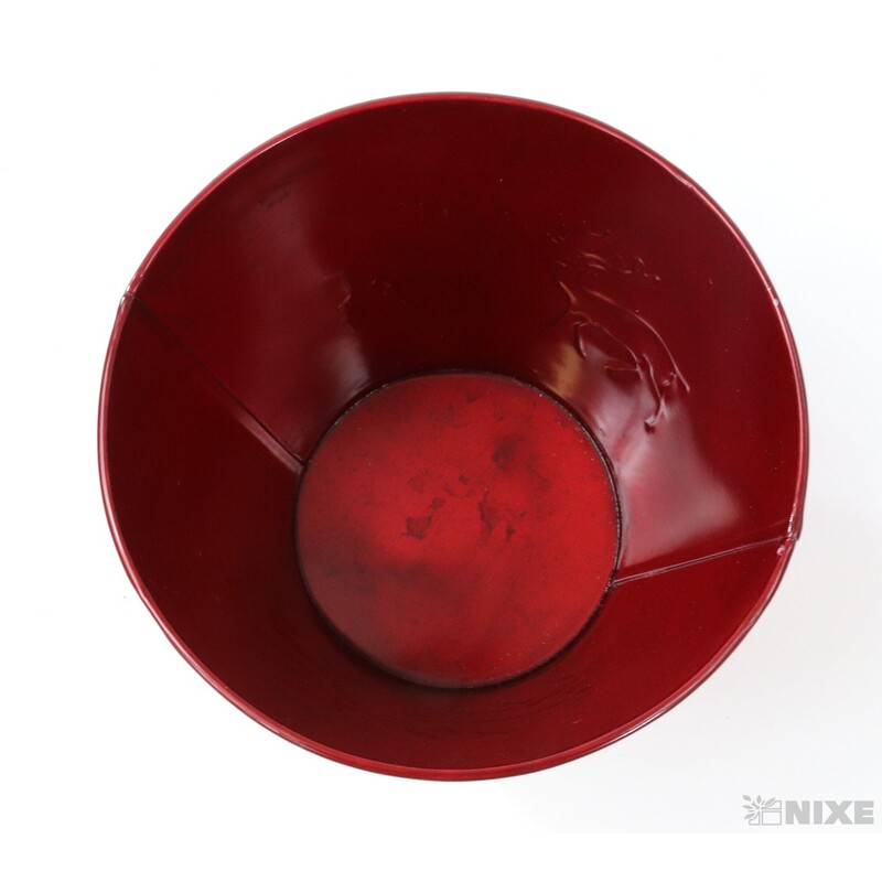 PLECHOVÝ OBAL 15x16cm*ČERVENÁ