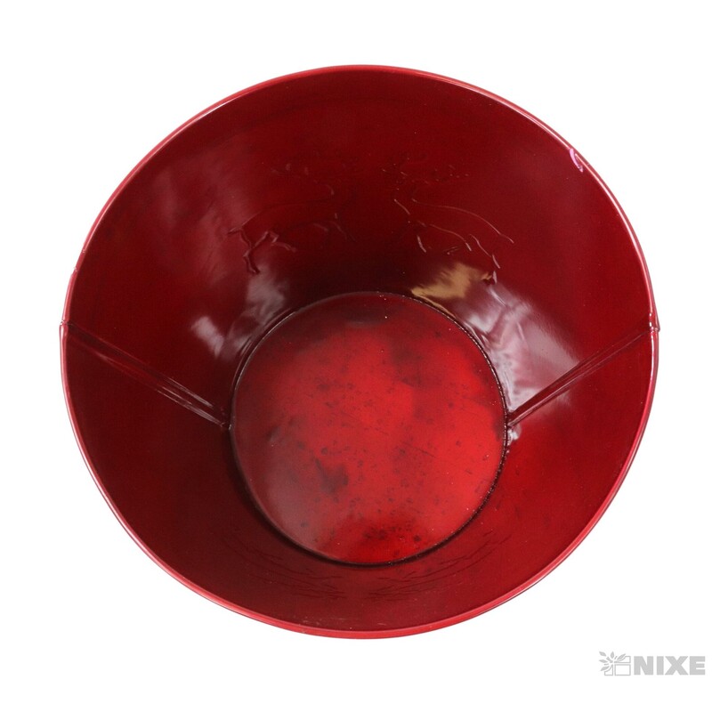 PLECHOVÝ OBAL 16x18cm*ČERVENÁ