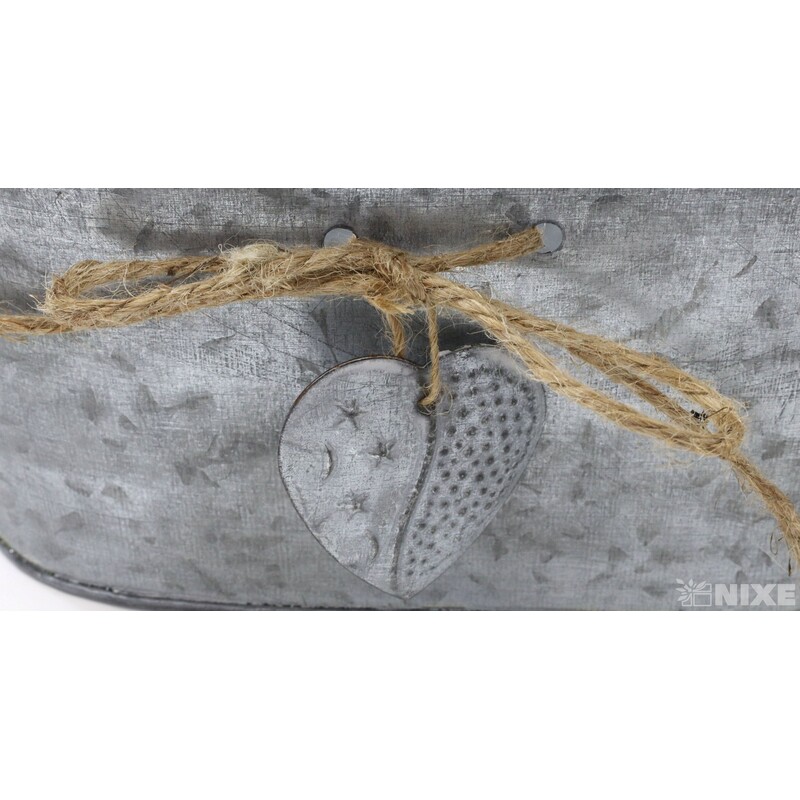 PLECHOVÁ MISKA OVÁL 24x15x10cm*