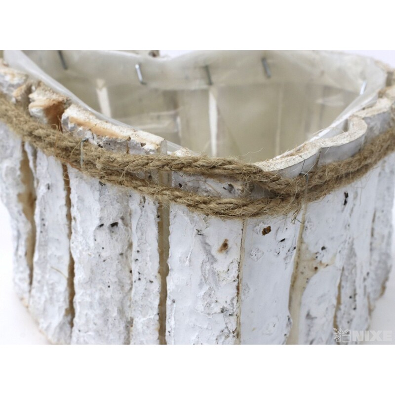 OBAL SRDCE 19x10cm*BÍLÁ