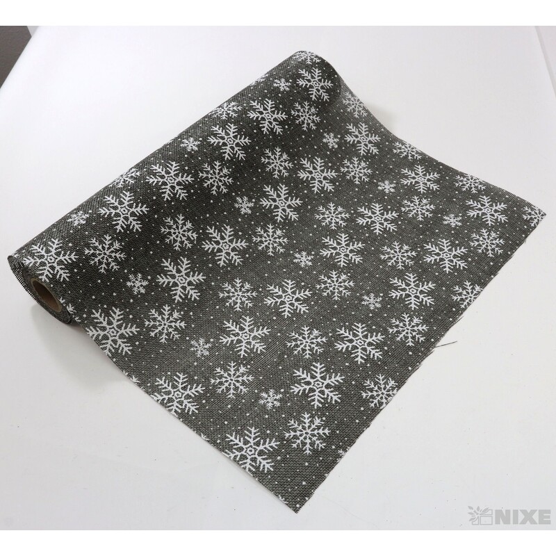 ROLE JUTA VLOČKA 36cmx3m*ŠEDÁ TM. V+