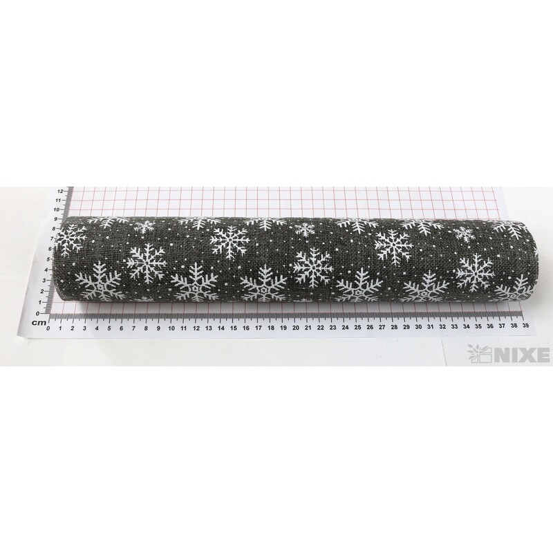 ROLE JUTA VLOČKA 36cmx3m*ŠEDÁ TM. V+