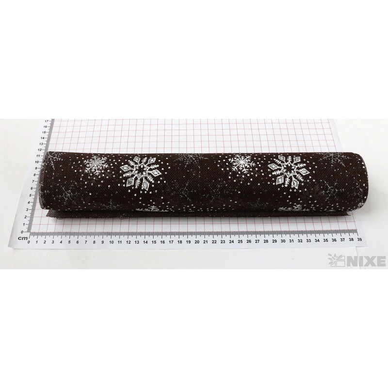 ROLE JUTA VLOČKA 36cmx3m*HNĚDÁ