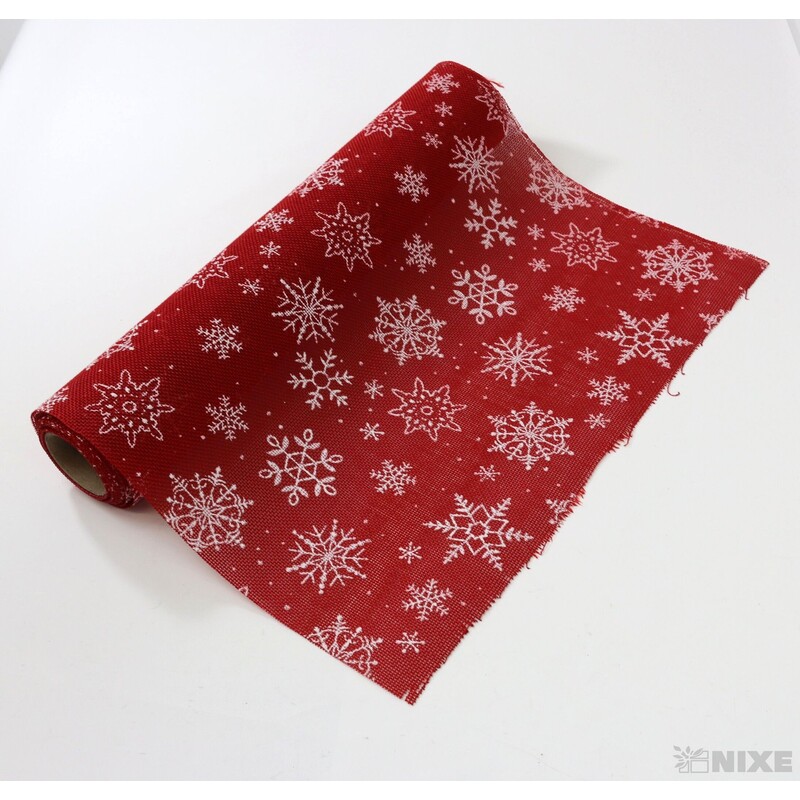 ROLE JUTA VLOČKA 36cmx3m*ČERVENÁ