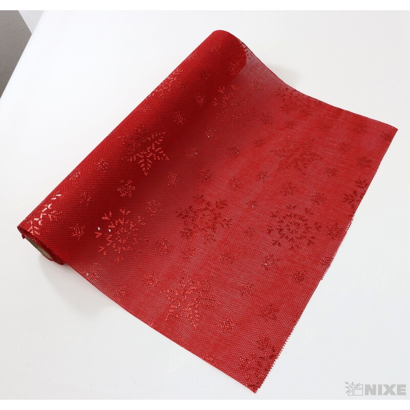 ROLE JUTA VLOČKA 36cmx3m*ČERVENÁ V+