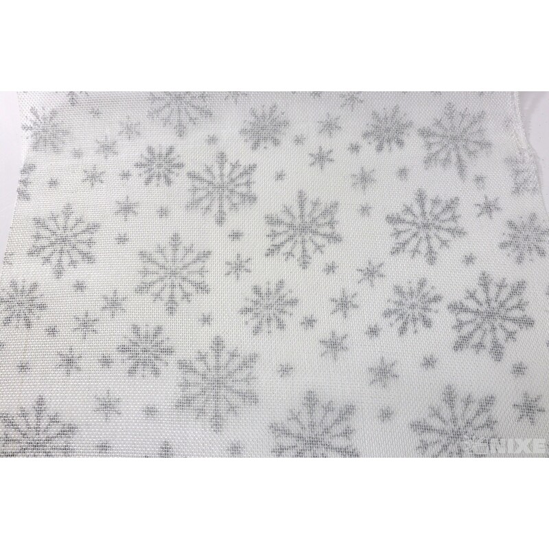 ROLE JUTA VLOČKA 36cmx3m*BÍLÁ+STŘÍBRNÁ