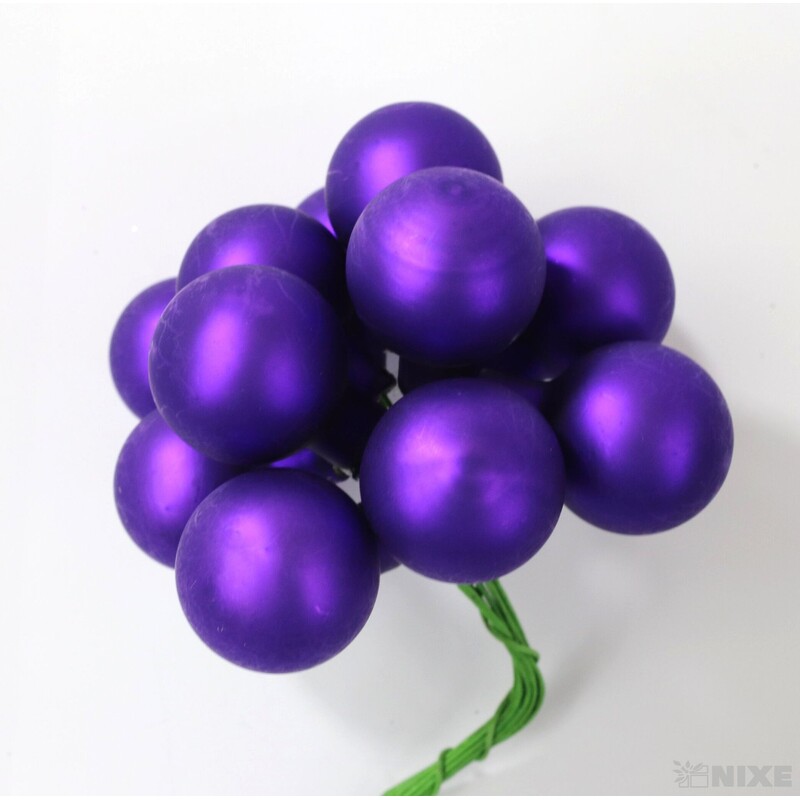 KOULE NA DR. 2x10,5cm 144ks MIX*FIALOVÁ