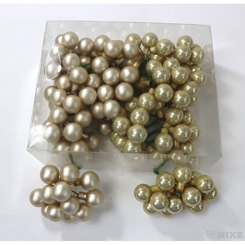 KOULE NA DR. 2x10,5cm 144ks MIX*ŠAMPÁŇ