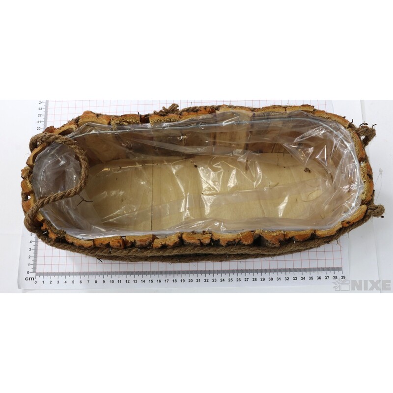 OBAL KŮRA 34x12x10cm*PŘÍRODNÍ