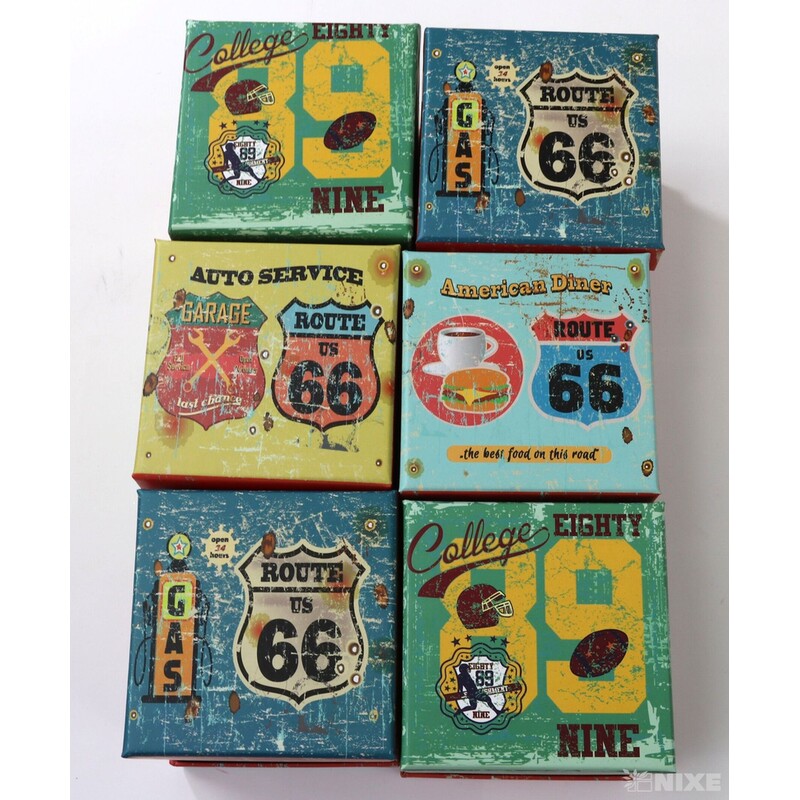 KRABICE 12ks 9x5x9cm*MIX BAREV