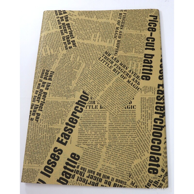 ARCH PAPÍR NOVINY 70x50cm 50ks*ČERNÁ