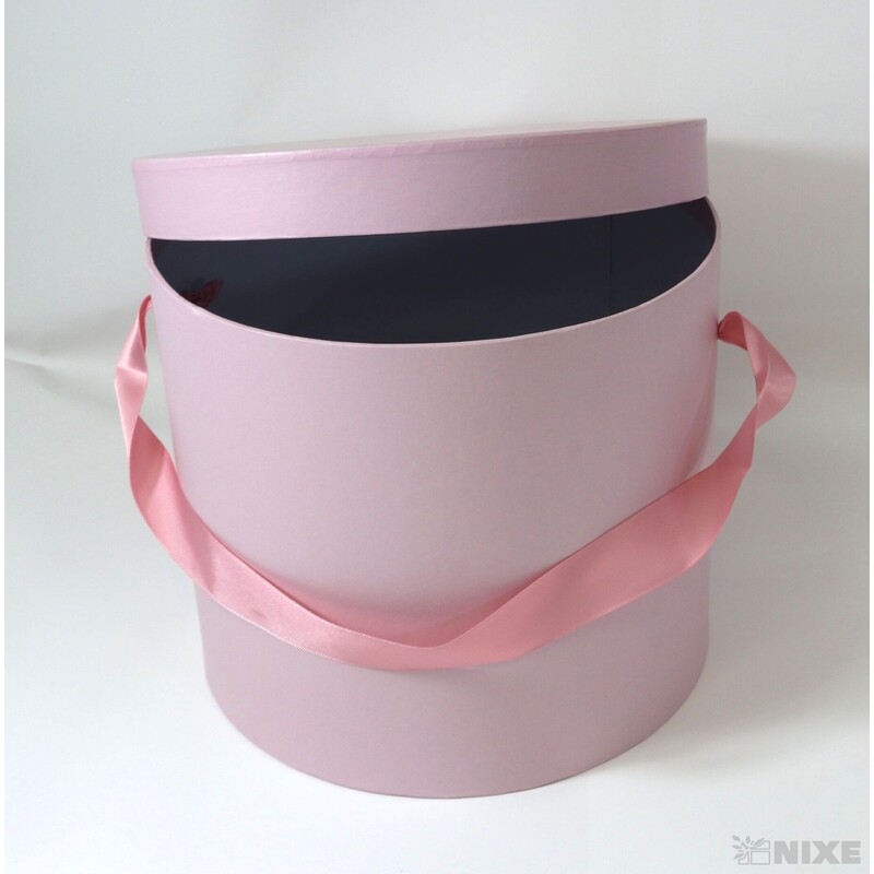 KVĚTINOVÝ BOX pr. 23x21cm 22x20 20x18*RŮŽOVÁ