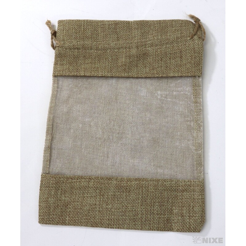 SÁČEK DEKORAČNÍ 16x23cm*PŘÍRODNÍ