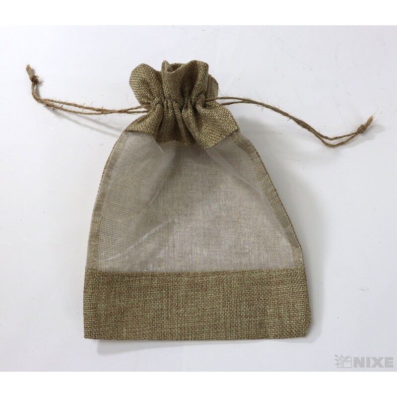 SÁČEK DEKORAČNÍ 16x23cm*PŘÍRODNÍ