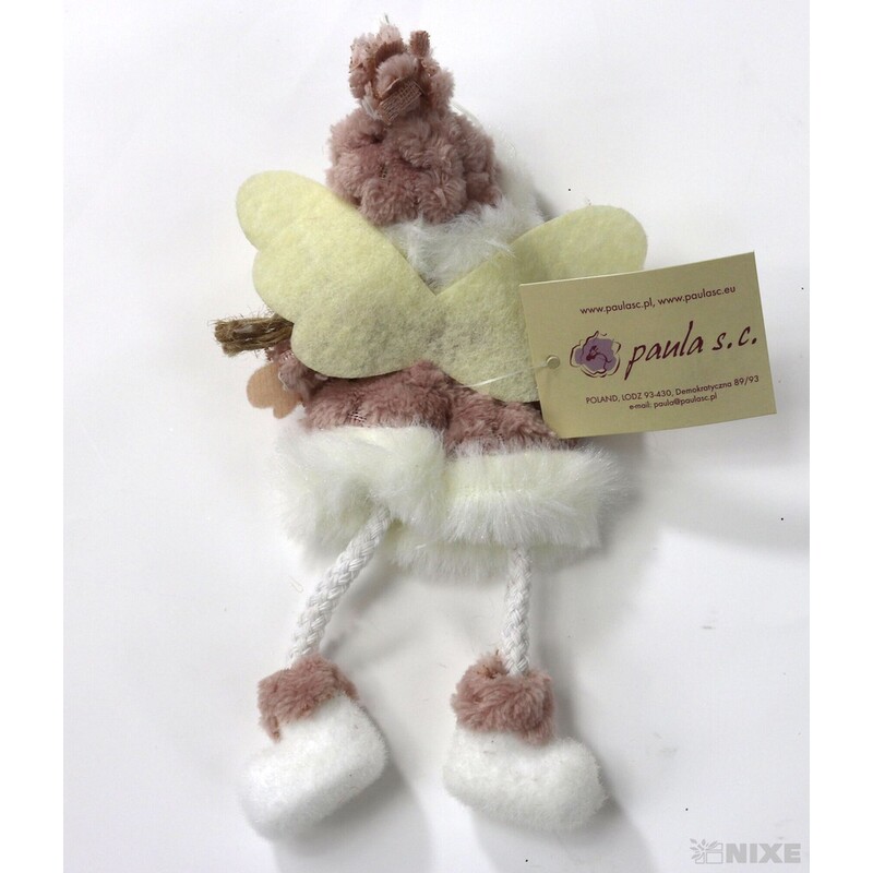 ZÁVĚS VÁNOCE 12ks 17cm*RŮŽOVÁ