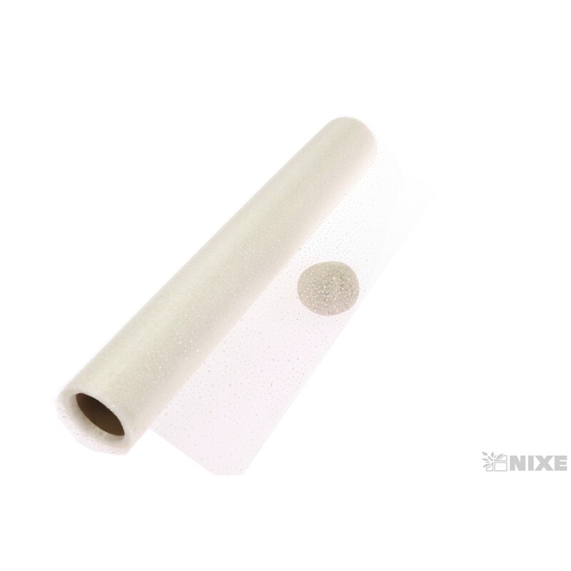 ORGANZA BRONZING 696 12cmx10yd*KRÉMOVÁ