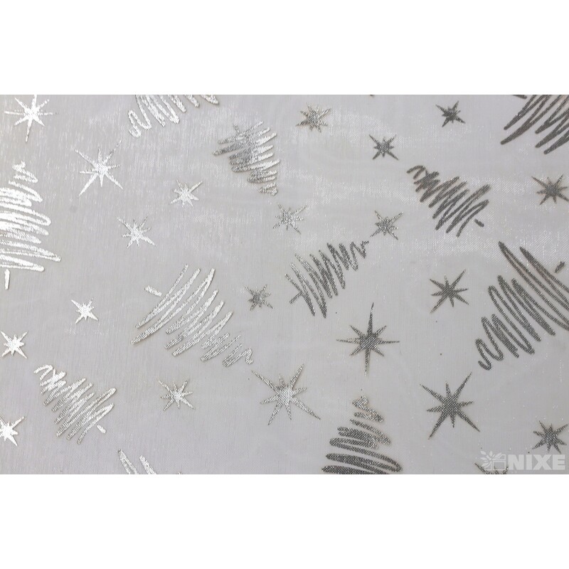 ORGANZA VZOR 697 39cmx10yd*ZLATÁ