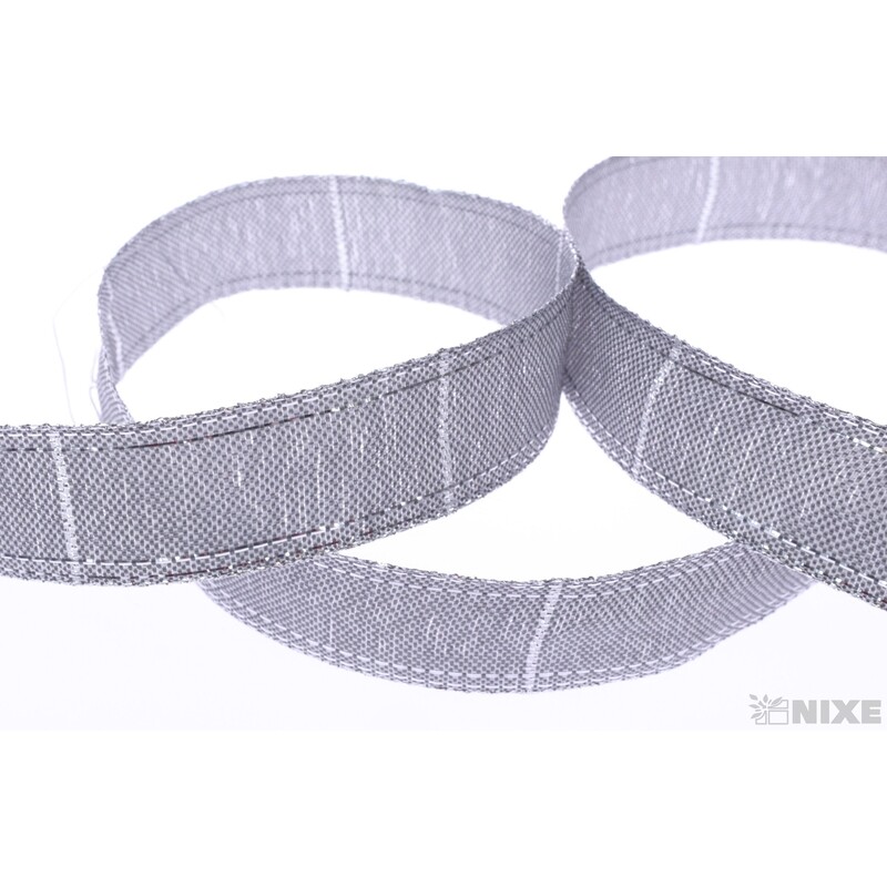 ROSALINE 1184 25mmx20m*ŠEDÁ+STŘÍBRNÁ 227