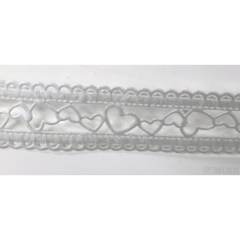 STUHA 2703 25mmx10yd SRDCE*MIX BAREV